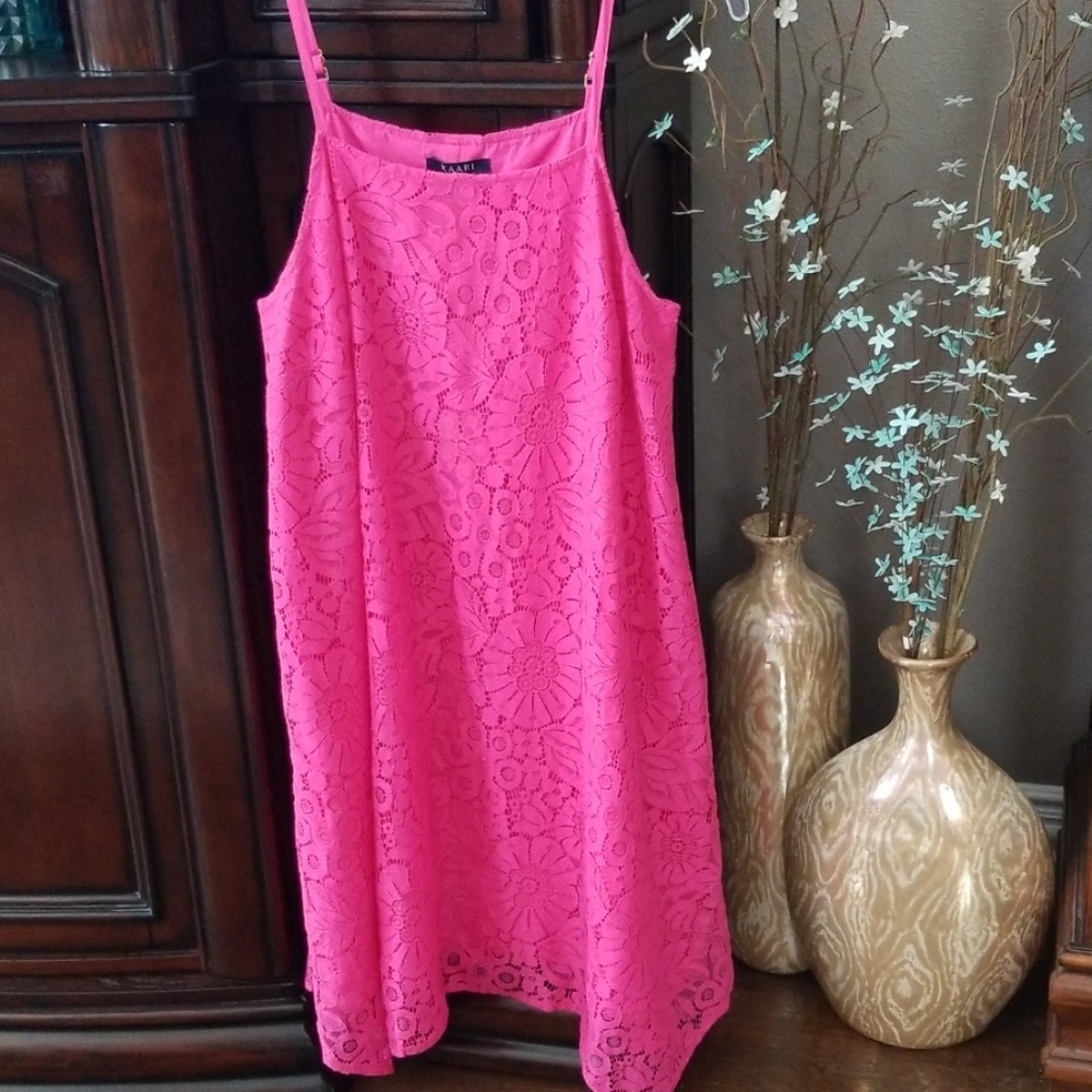 Kaari Blue Lace Dress